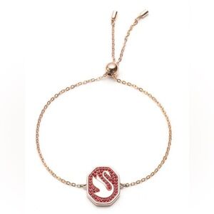 NWT, Swarovski, Swan Adjustable Bracelet Stunning gift $125